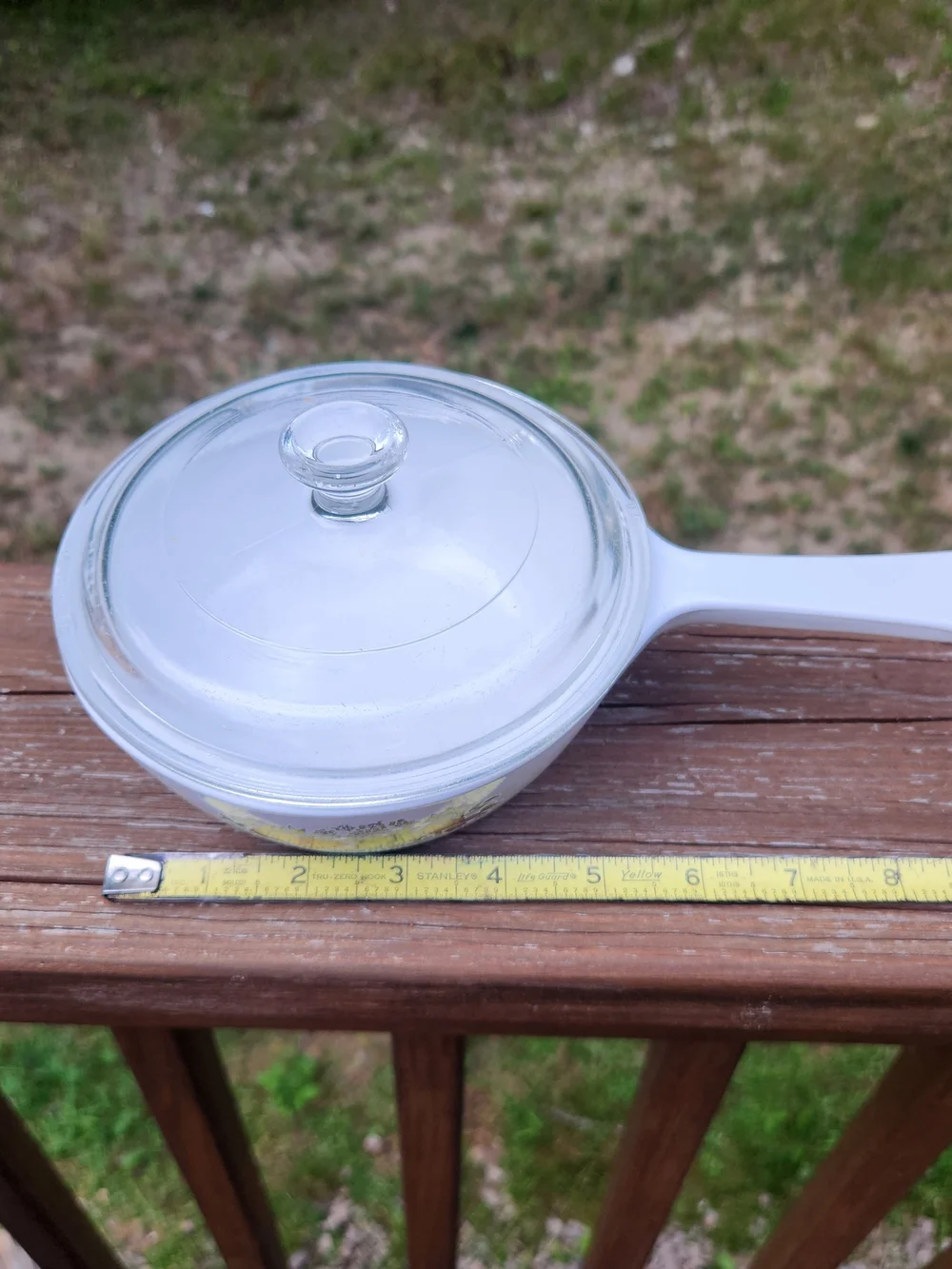 Corningware Spice Of Life One Pint Saucepan P-81-B With Glass Lid